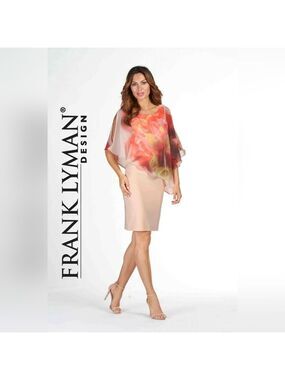 HP. Frank Lyman Overlay Dress